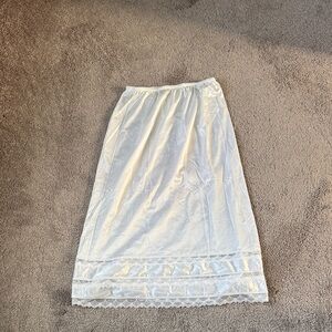 Sliperfection White Half Slip SIZE S